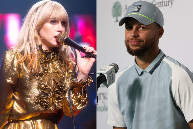 Steph Curry Joins Paramore To Perform "Misery Business" this is why tour san francisco chase center golden state warriors ayesha hayley williams los angeles this is why tour into you guitar california music basketball three shooter free