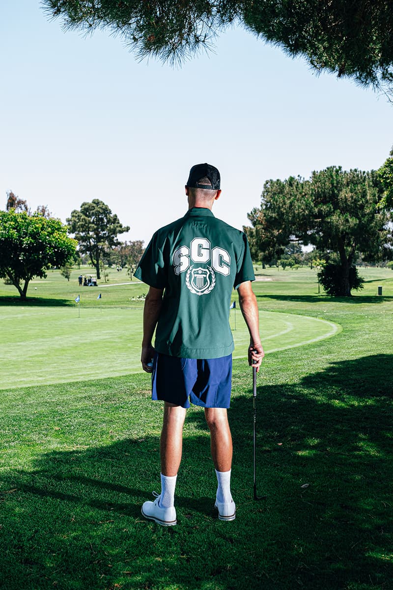 students golf summer 2023 collection today shall be the day lookbook cabana shirt shorts polo graphic tee shirt