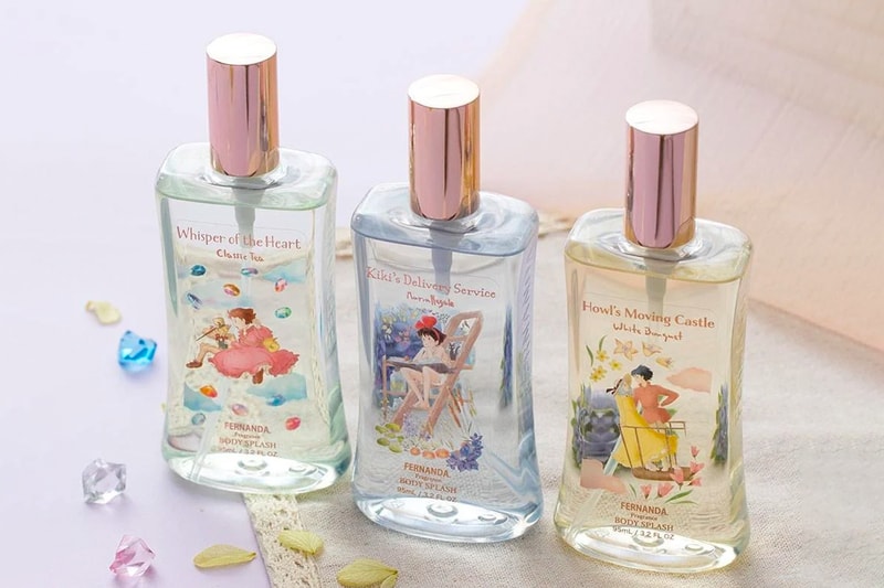 Studio Ghibli Preserves the Magic of Its Films With Anime-Inspired Perfumes kik's delivery service whisper of the heart howl's moving castle hayao miyazaki