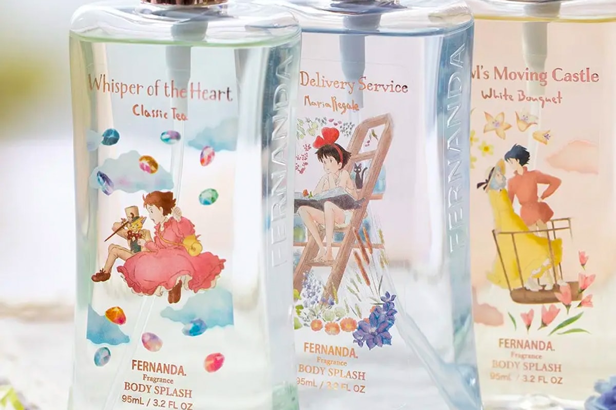 Studio Ghibli Preserves the Magic of Its Films With Anime-Inspired Perfumes kik's delivery service whisper of the heart howl's moving castle hayao miyazaki
