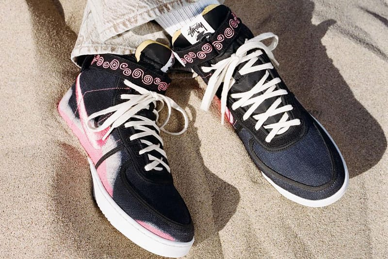 Stüssy Reveals a Nike Vandal High Collab Inspired by a NOMA t.d. Hand-Dyed Textile