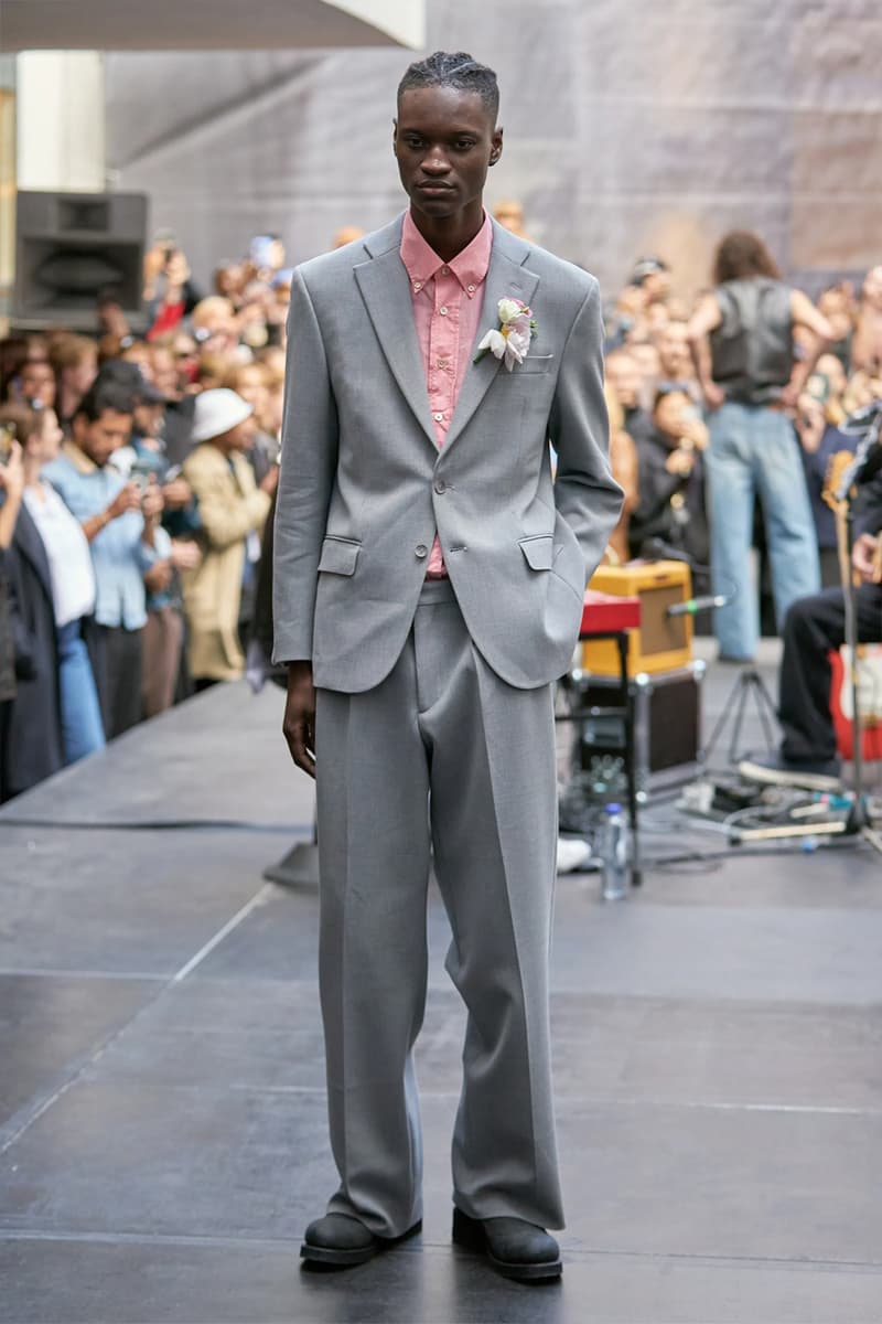 Sunflower SS24 Is an Ode to '80s Classic Menswear copenhagen fashion week show danish band laid back 1980s runway collection