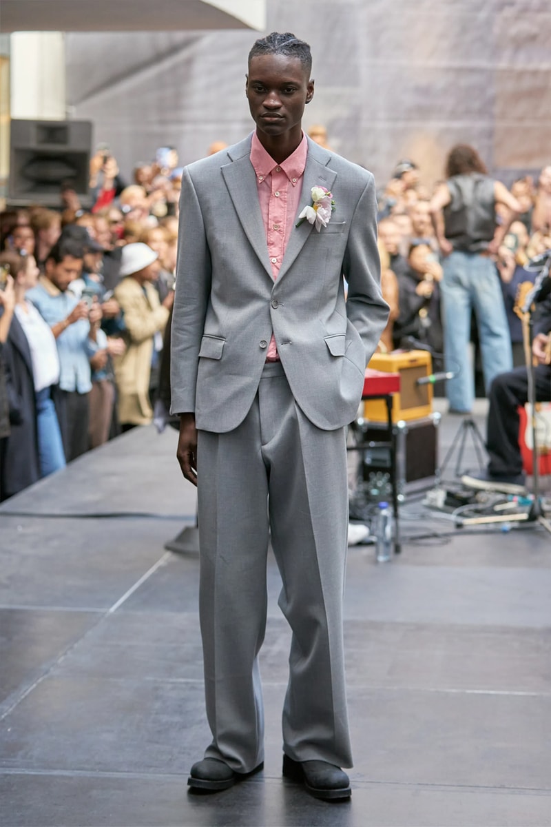 Sunflower SS24 Is an Ode to '80s Classic Menswear copenhagen fashion week show danish band laid back 1980s runway collection