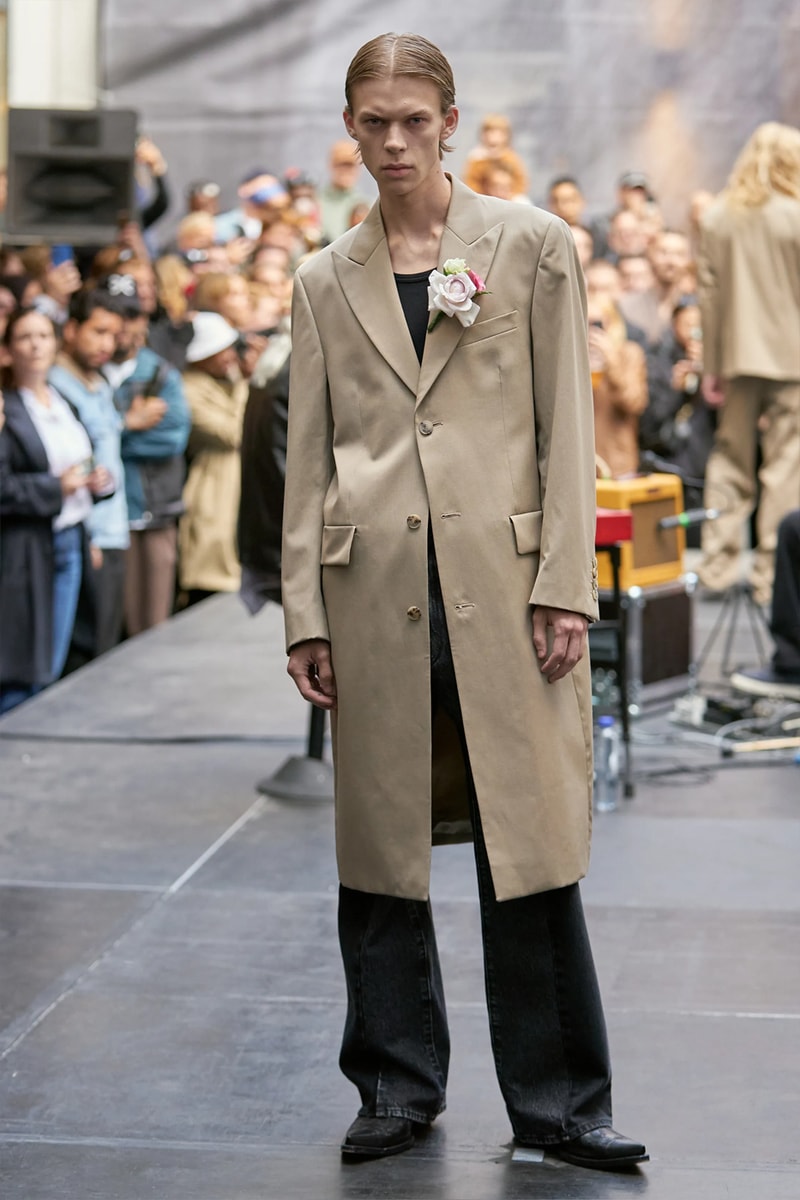 Sunflower SS24 Is an Ode to '80s Classic Menswear copenhagen fashion week show danish band laid back 1980s runway collection