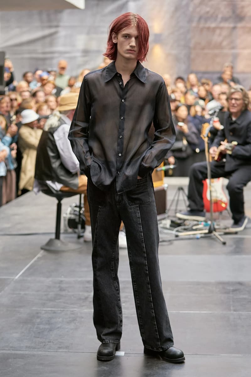 Sunflower SS24 Is an Ode to '80s Classic Menswear copenhagen fashion week show danish band laid back 1980s runway collection