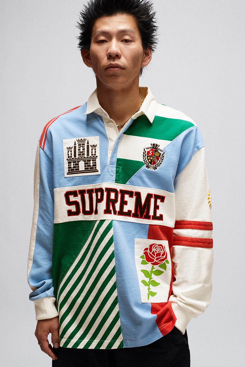 Supreme Fall/Winter 2023 Full Collection Lookbook release fw23 Outerwear, Sweatshirts, Tops, Tees, Bottoms, Hats, Bags and Accessories 