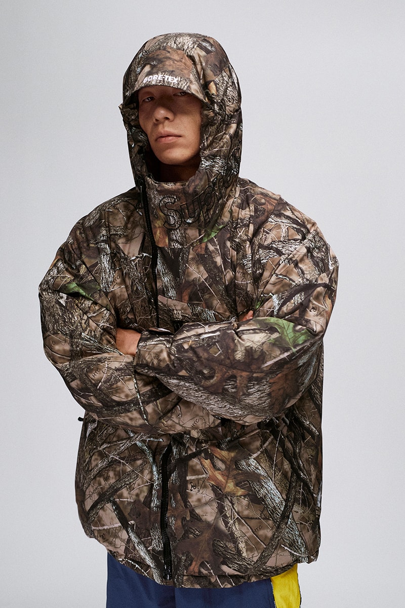 Supreme Fall/Winter 2023 Full Collection Lookbook release fw23 Outerwear, Sweatshirts, Tops, Tees, Bottoms, Hats, Bags and Accessories 