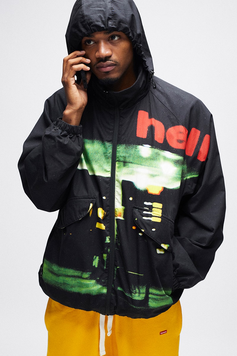 Supreme Fall/Winter 2023 Full Collection Lookbook release fw23 Outerwear, Sweatshirts, Tops, Tees, Bottoms, Hats, Bags and Accessories 