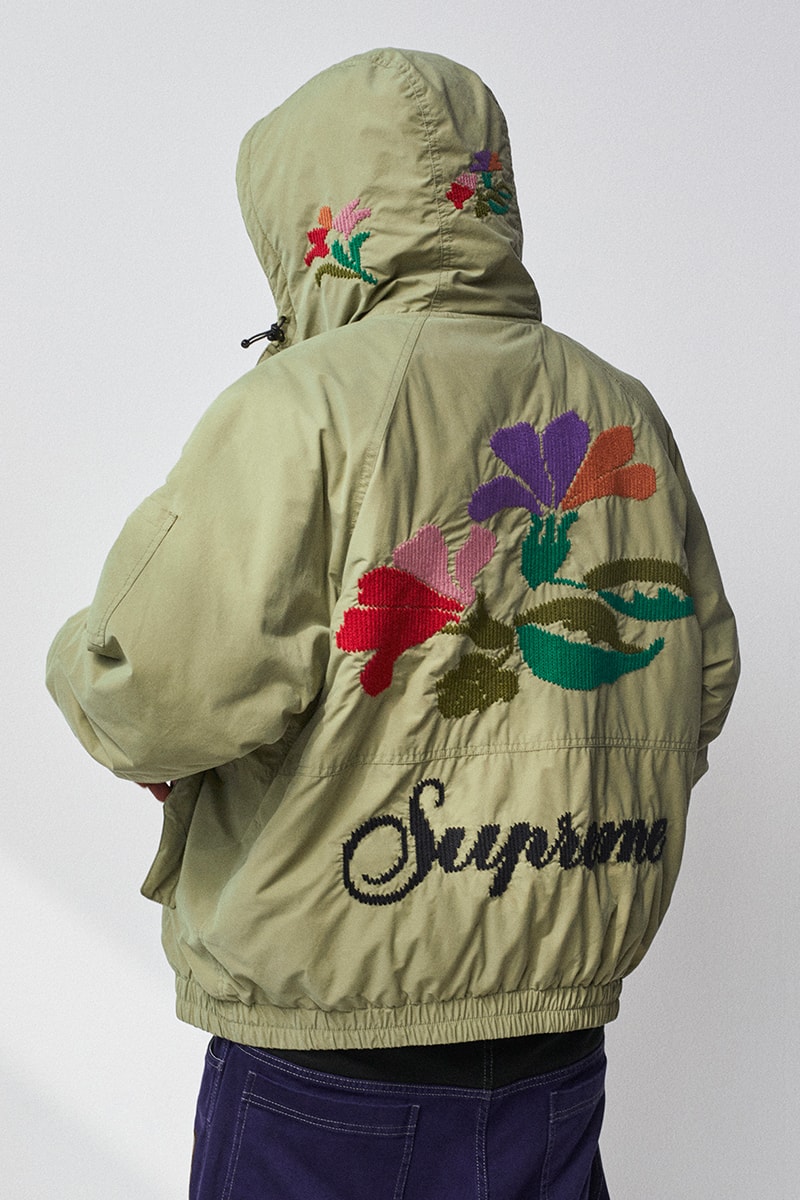 Supreme Fall/Winter 2023 Full Collection Lookbook release fw23 Outerwear, Sweatshirts, Tops, Tees, Bottoms, Hats, Bags and Accessories 