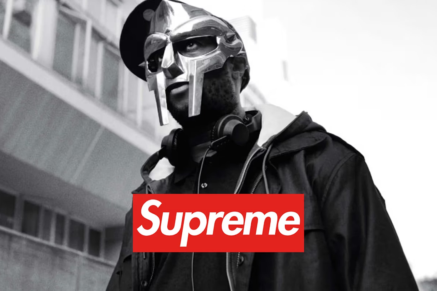 Supreme x MF Doom Collaboration Rumored To Be Arriving Soon fall winter 2023 streetwear estate leak fw23 shirts hoodies sweaters posthumuous