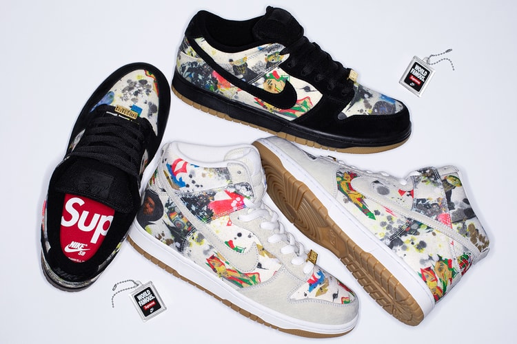 Supreme x Nike SB Dunk High/Low "Rammellzee" Fall 2023