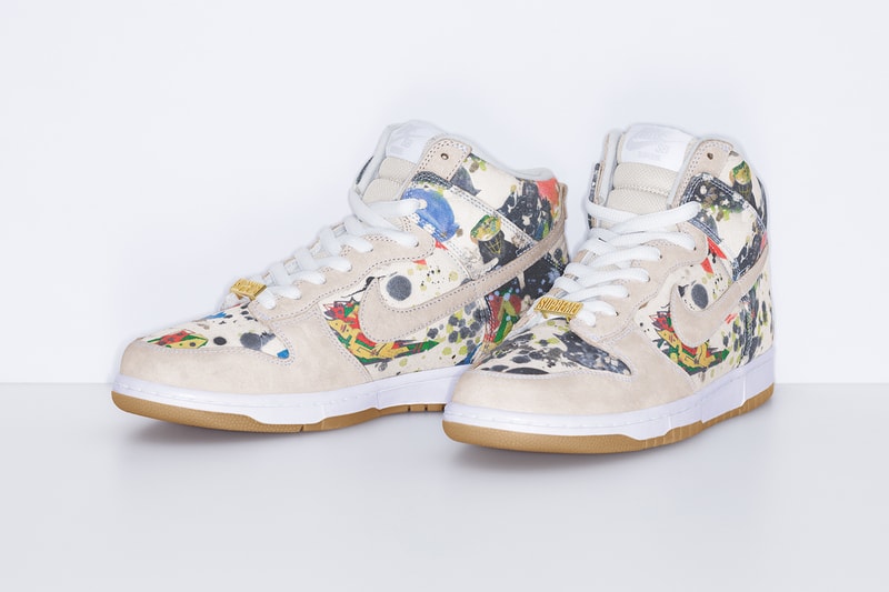 Supreme Nike SB Dunk High Low Rammellzee Fall 2023 Release Info FD8779-100 FD8778-001 Date Buy Price
