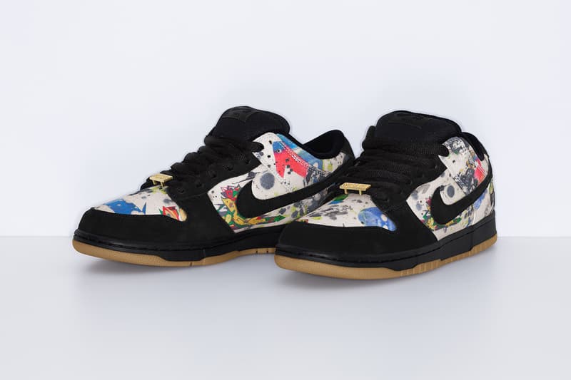 Supreme Nike SB Dunk High Low Rammellzee Fall 2023 Release Info FD8779-100 FD8778-001 Date Buy Price 