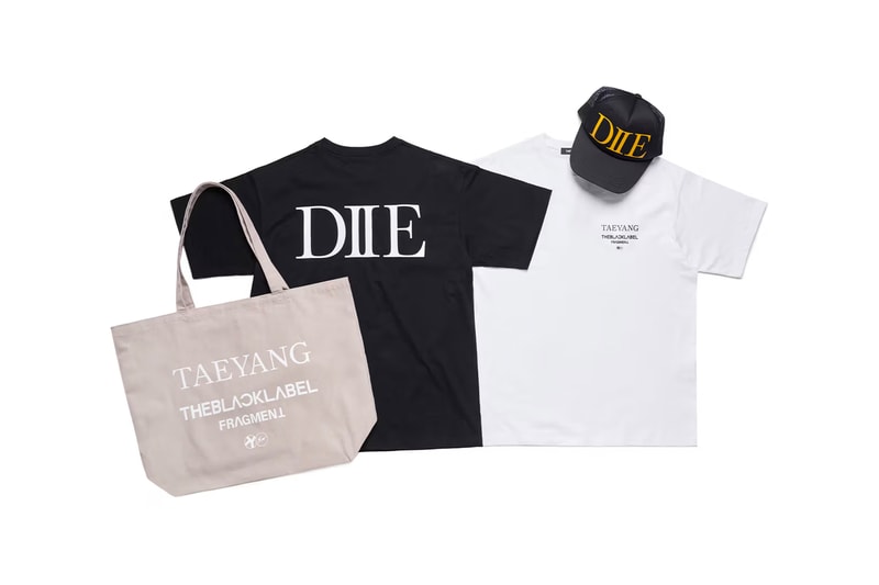 Taeyang fragment design Collaboration Release Info Date Buy Price BIG BANG Hiroshi Fujiwara HEIGHTS. THEBLACKLABEL Down to Earth