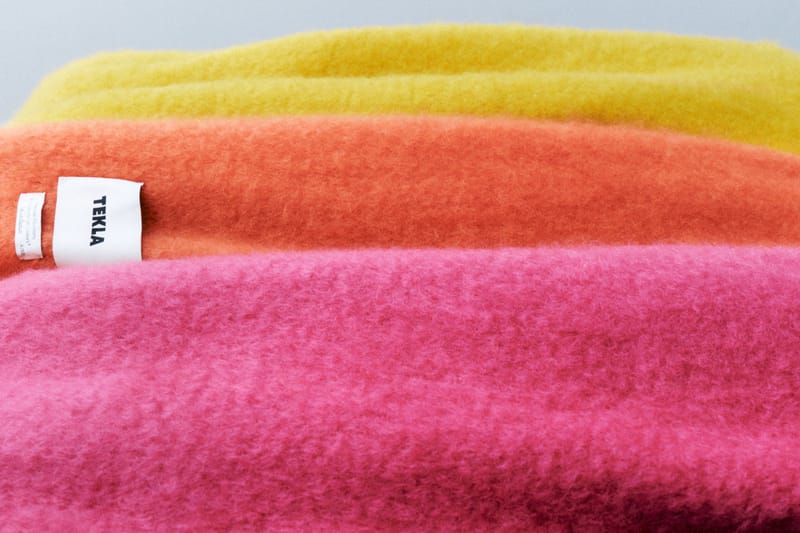 Tekla Draws Inspiration from Le Corbusier for Third Blanket Collection