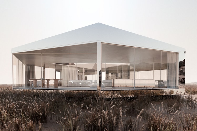 The "Crystal Residence" is a Serene Getaway Amidst an Arid Landscape