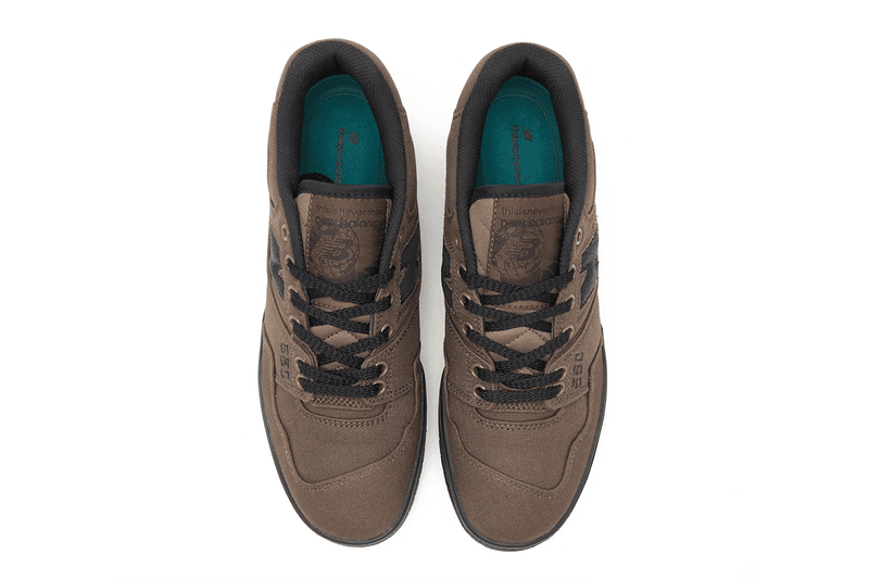 thisisneverthat New Balance 550 Brown BB550TN collaboration Korea menswear