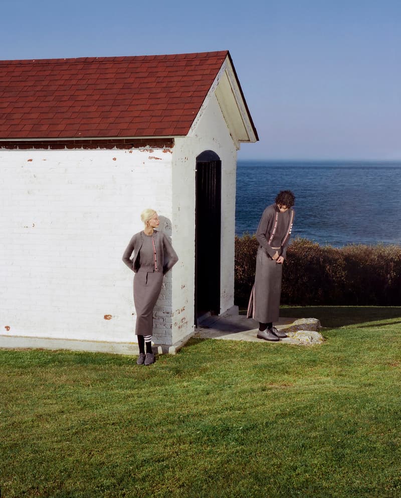 Thom Browne Fall 2023 Campaign Meet Me at the Lighthouse Emma Louise Swanson Images Collection