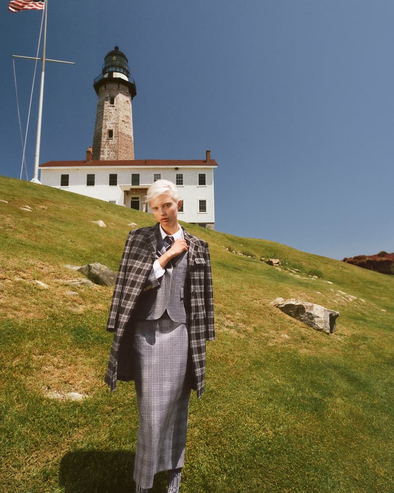 Thom Browne Fall 2023 Campaign Meet Me at the Lighthouse Emma Louise Swanson Images Collection