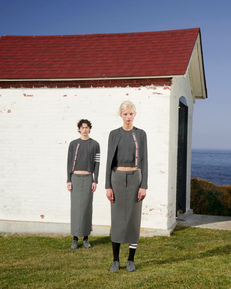 Thom Browne Fall 2023 Campaign Meet Me at the Lighthouse Emma Louise Swanson Images Collection