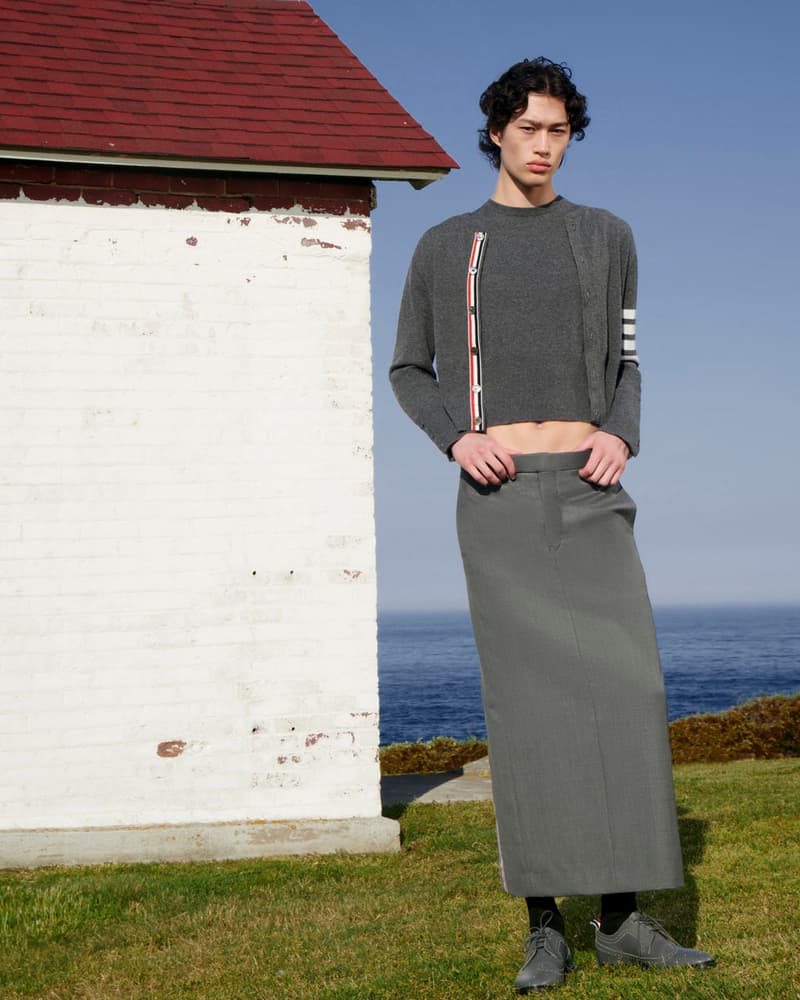 Thom Browne Fall 2023 Campaign Meet Me at the Lighthouse Emma Louise Swanson Images Collection