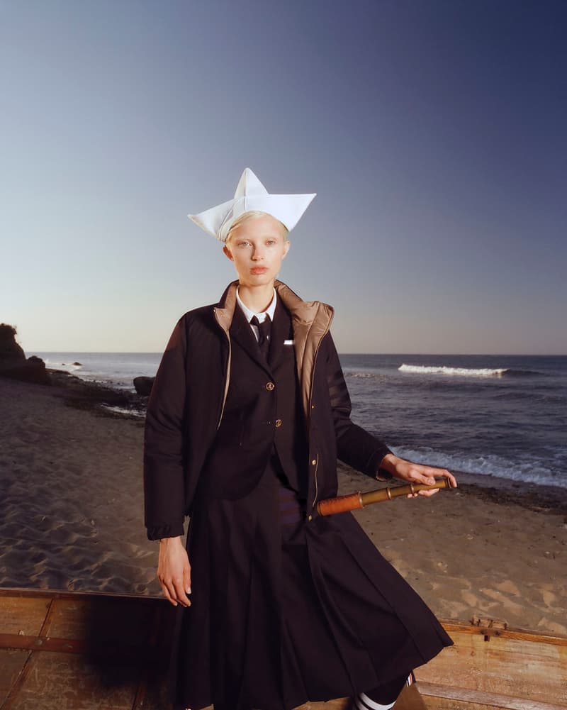 Thom Browne Fall 2023 Campaign Meet Me at the Lighthouse Emma Louise Swanson Images Collection