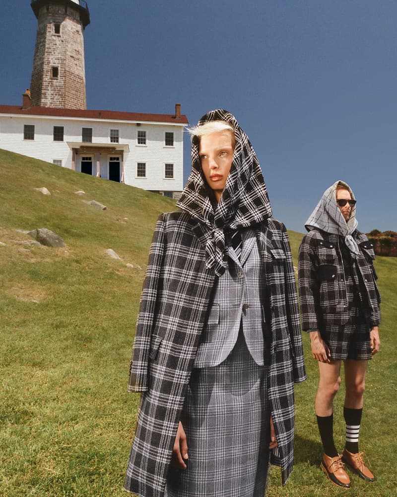 Thom Browne Fall 2023 Campaign Meet Me at the Lighthouse Emma Louise Swanson Images Collection