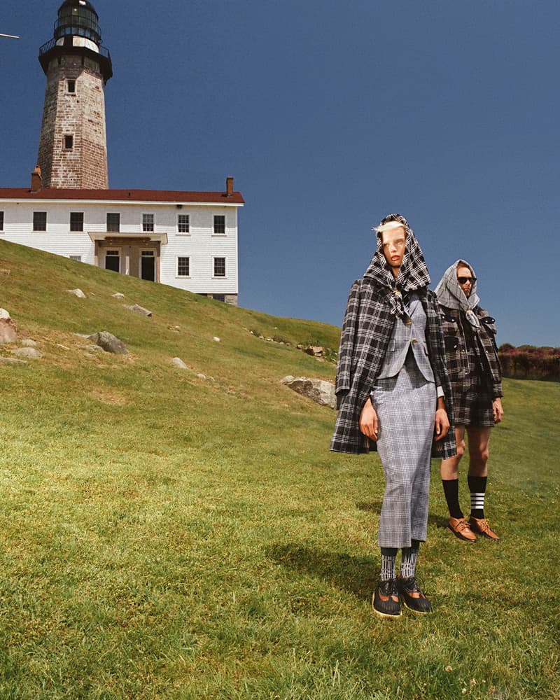 Thom Browne Fall 2023 Campaign Meet Me at the Lighthouse Emma Louise Swanson Images Collection