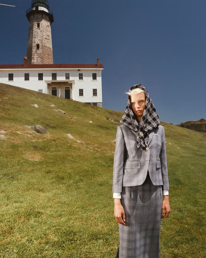 Thom Browne Fall 2023 Campaign Meet Me at the Lighthouse Emma Louise Swanson Images Collection