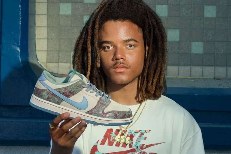 crenshaw skateclub nike sb dunk low release date info store list buying guide photos price FN4193 100 tobey mcintosh interview feature