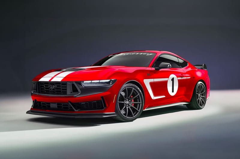 Hennessey Performance H850 Mustang Dark Horse Красный