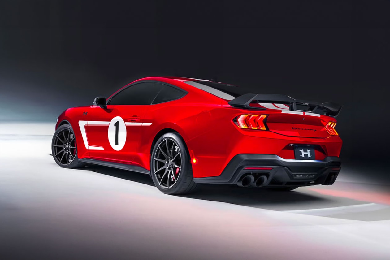 Hennessey Performance H850 Mustang Dark Horse Красный