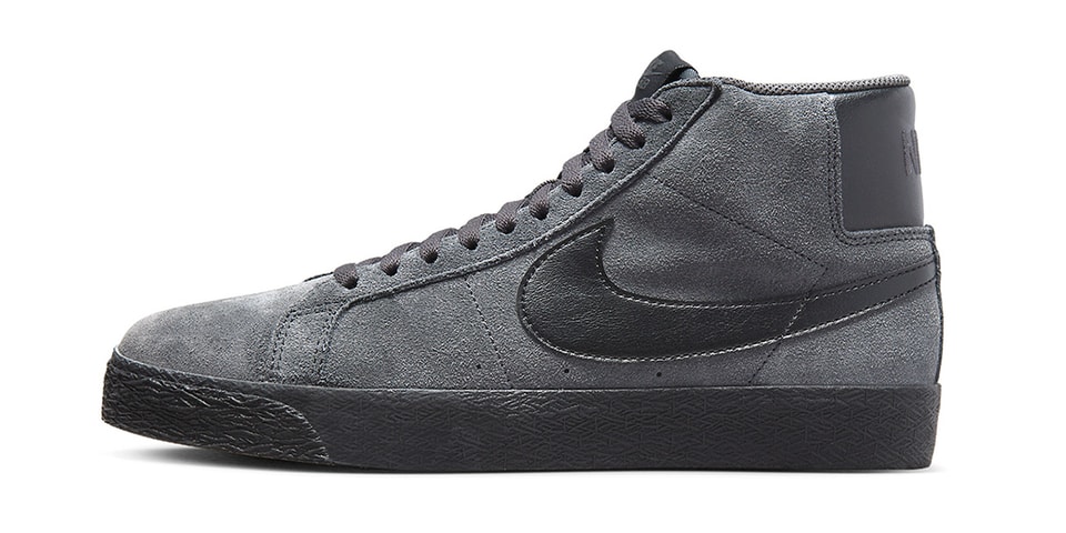 Nike Wraps the SB Blazer Mid in “Anthracite Suede”