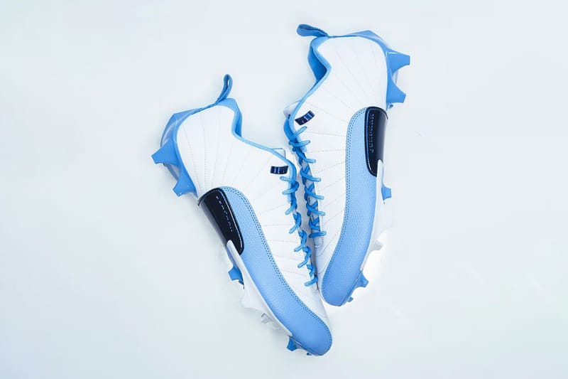 UNC Football Program Reveals Its Latest Air Jordan 12 PE Cleat