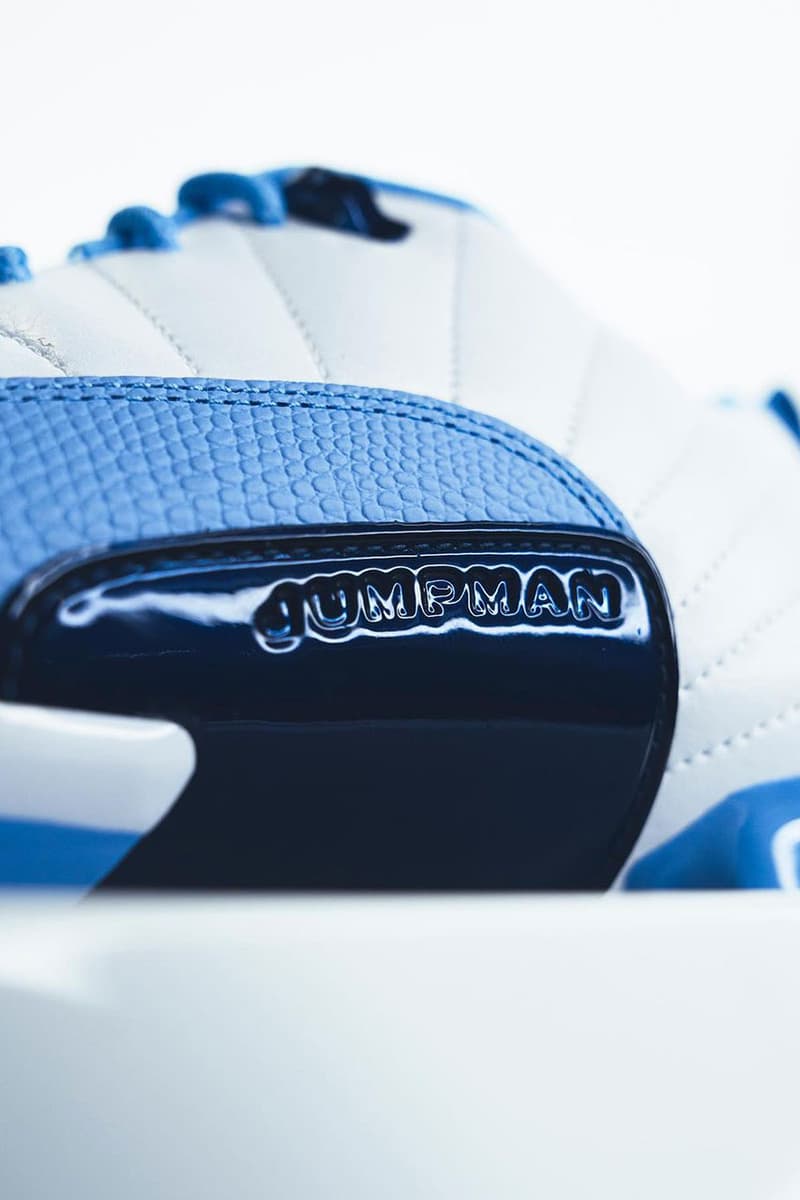 unc air jordan 12 cleat pe football 