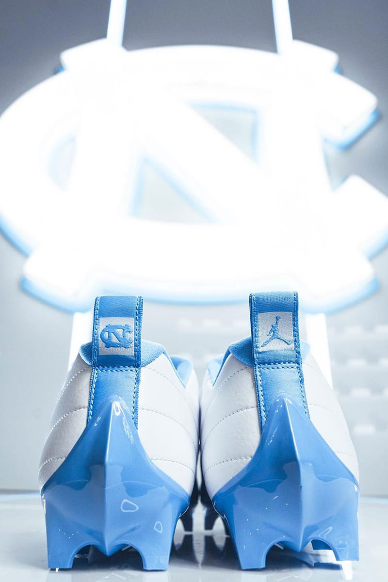 north carolina blue football cleats