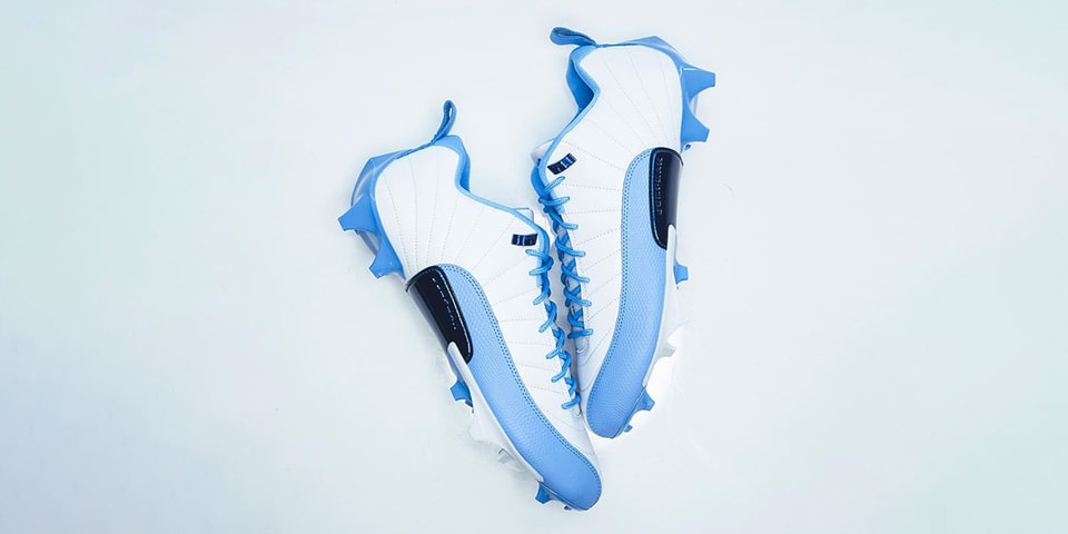 UNC Football Program Reveals Its Latest Air Jordan 12 PE Cleat