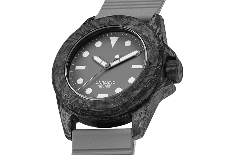 Unimatic Hodinkee Modello Quattro U4S-Carbon Modello Uno U1S-Carbon GMT Forged Carbon Case Limited-Edition Release Info 