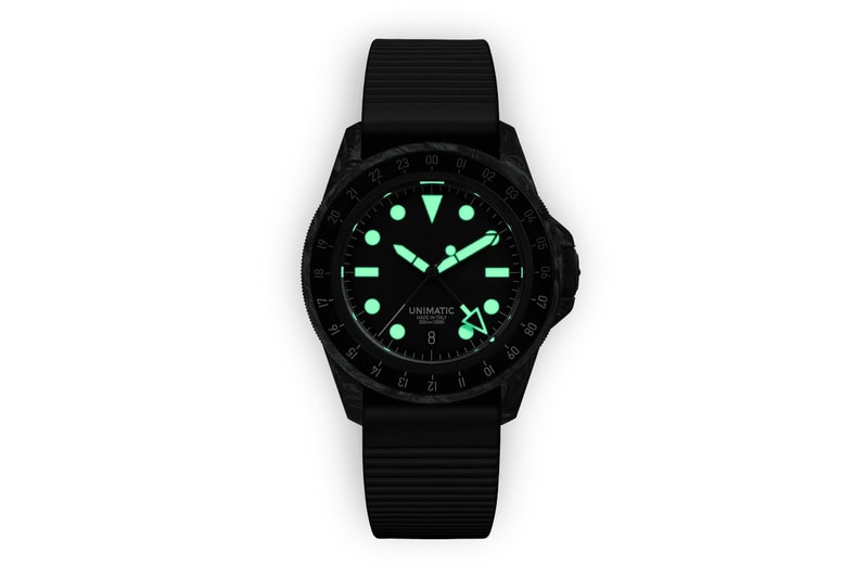 Unimatic Hodinkee Modello Quattro U4S-Carbon Modello Uno U1S-Carbon GMT Forged Carbon Case Limited-Edition Release Info