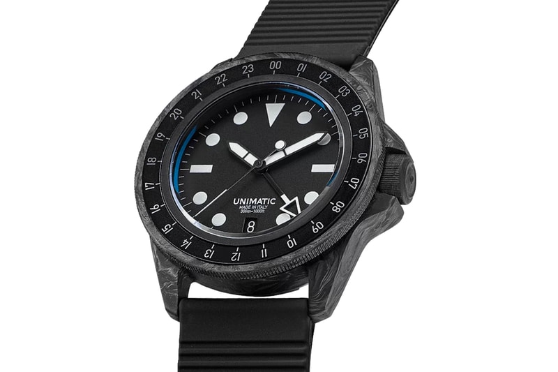 Unimatic Hodinkee Modello Quattro U4S-Carbon Modello Uno U1S-Carbon GMT Forged Carbon Case Limited-Edition Release Info 