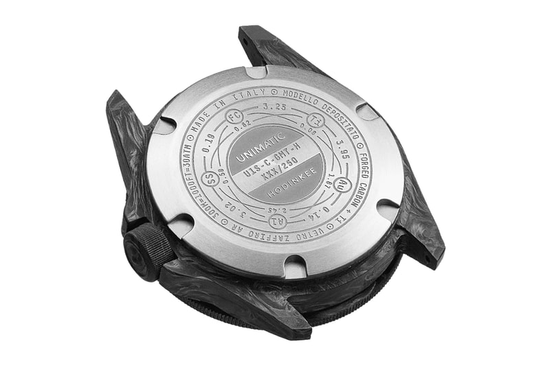 Unimatic Hodinkee Modello Quattro U4S-Carbon Modello Uno U1S-Carbon GMT Forged Carbon Case Limited-Edition Release Info