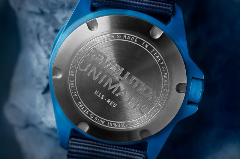 Unimatic x Revolution Modello Uno ref. U1S-REV MILSUB BLUE Collaboration Release Info