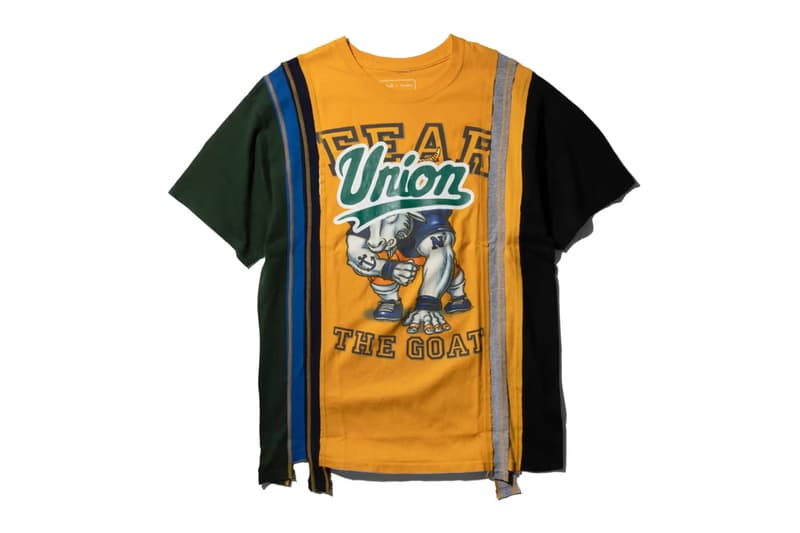 UNION and NEEDLES Unite for Reconstructed Tees Fashion