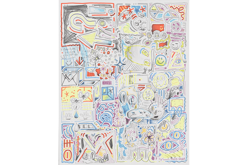 Vinnie Hager Diary Art Project Release Information details date Baltimore prints