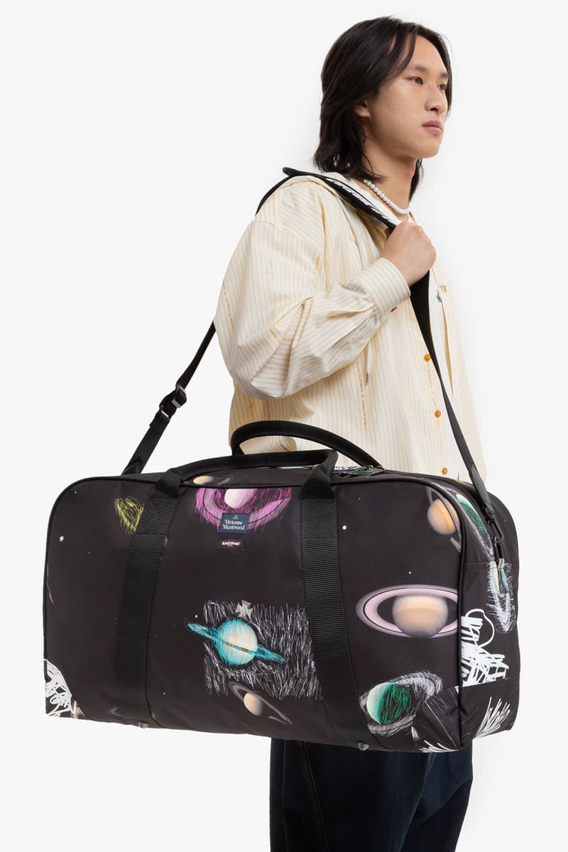 Vivienne Westwood Joins Eastpak for an Intergalactic Bag Collection Release Info Sustainable Planets Print