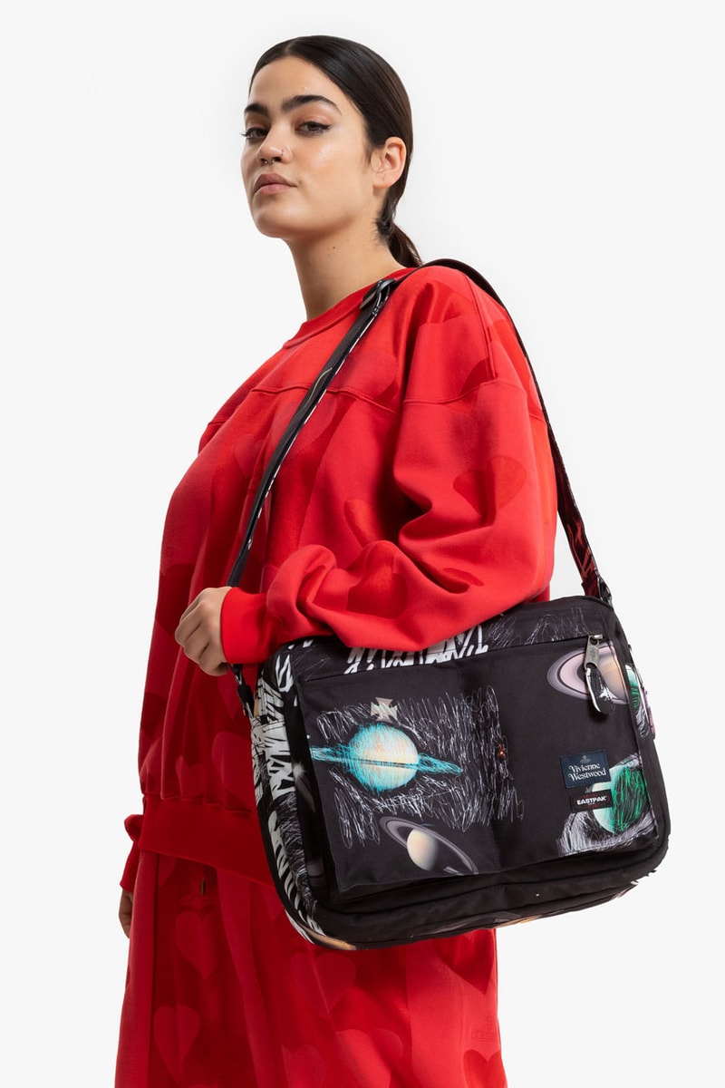 Vivienne Westwood Joins Eastpak for an Intergalactic Bag Collection Release Info Sustainable Planets Print