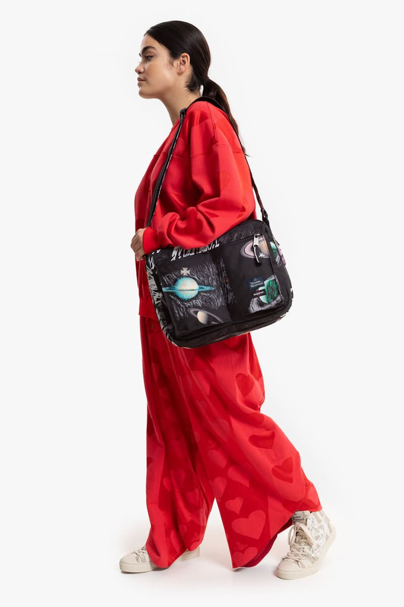 Vivienne Westwood Joins Eastpak for an Intergalactic Bag Collection Release Info Sustainable Planets Print