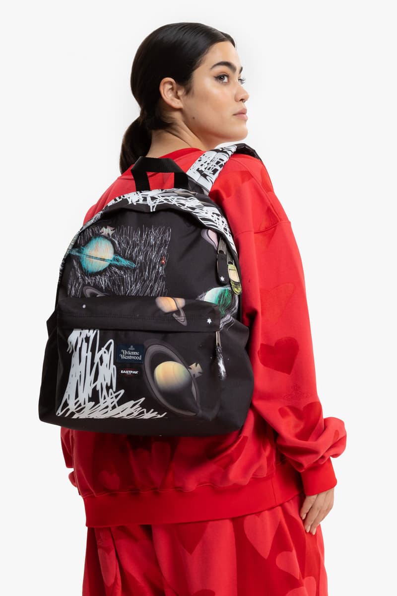 Vivienne Westwood Joins Eastpak for an Intergalactic Bag Collection Release Info Sustainable Planets Print