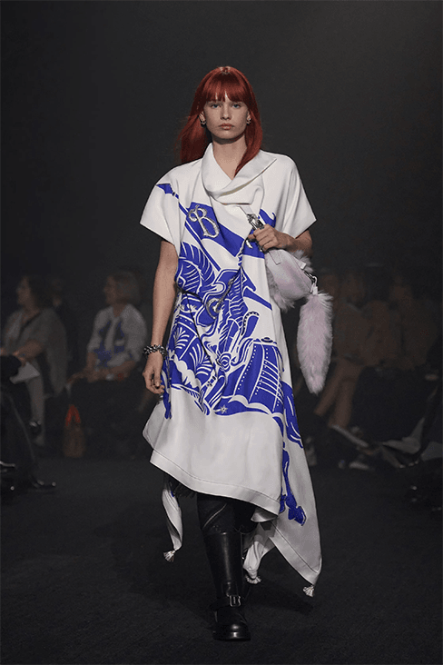 London Fashion Week spring summer 2024 runway show womenswear menswear Daniel lee uk harri British fashion council newgen skepta mains Aaron esh ss Daley Holzweiler matty bovan