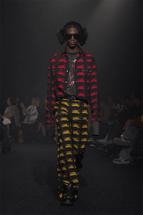 London Fashion Week spring summer 2024 runway show womenswear menswear Daniel lee uk harri British fashion council newgen skepta mains Aaron esh ss Daley Holzweiler matty bovan